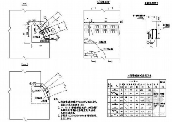 结构细部节点资料下载-预应力桥桥台细部结构及钢筋布置节点详图设计