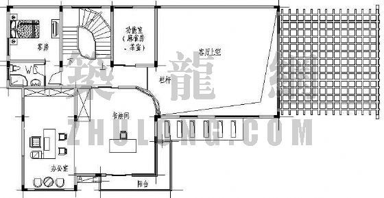 某别墅平面设计方案-3