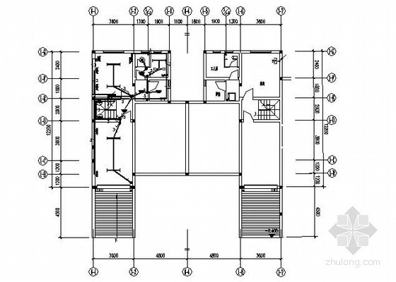 50平米小别墅平面图资料下载-某小别墅电气施工图