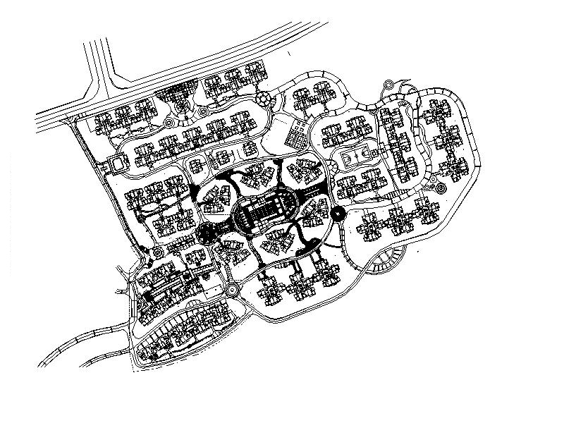 [重庆]特色居住区规划施工图设计