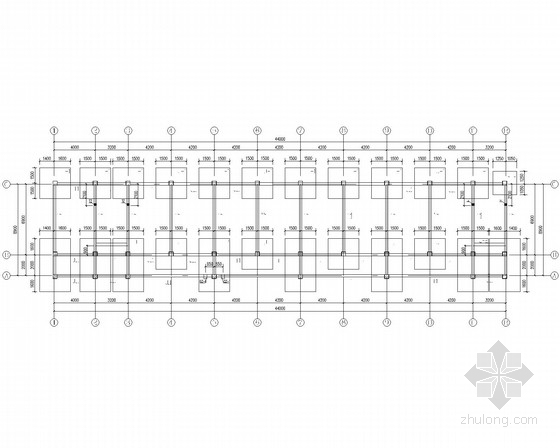 5层框架结构建筑教学楼资料下载-5层中学教学楼框架结构竣工图