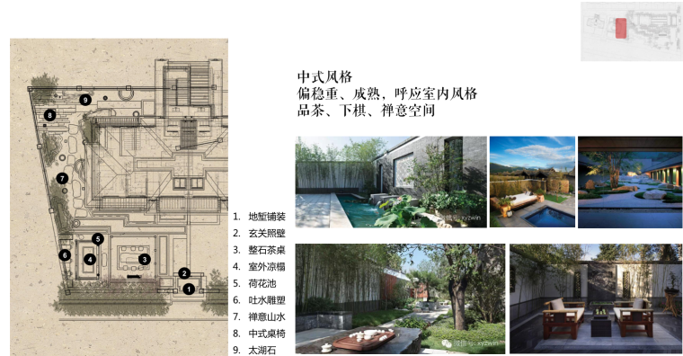[江苏]南京桃花园著示范区景观方案设计（PDF+84页）-样板房西边套