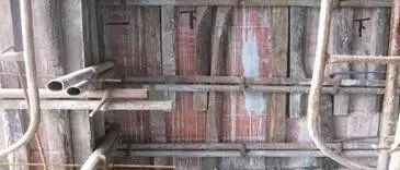 内墙腻子施工工艺交底资料下载-主体框架墙柱、楼板模板安装施工工艺样板引路图片