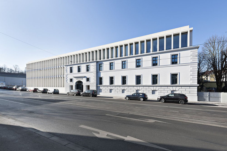 办公建筑的设计元素资料下载-德国尺度与历史文化元素的办公大楼