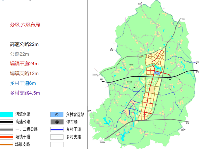 [四川]巴蜀原乡风情农业主题旅游度假村景观设计方案-道路交通分析