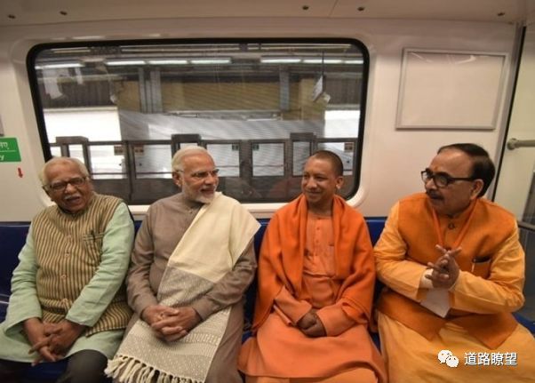 地铁无人驾驶资料下载-印度无人驾驶地铁出事后，莫迪亲自试坐！