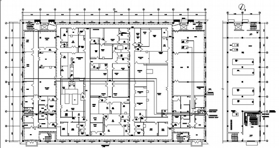 制药车间建筑施工图资料下载-制药综合车间电气施工图（一）