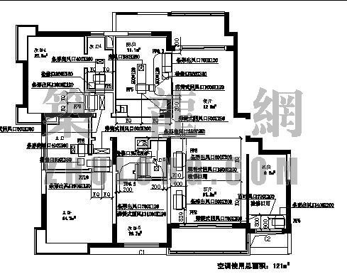 小户型公寓标准层资料下载-公寓风冷热泵标准图