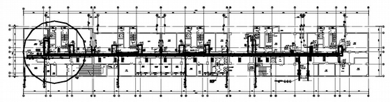 10层公寓地下室平面图资料下载-某地下室给排水平面图