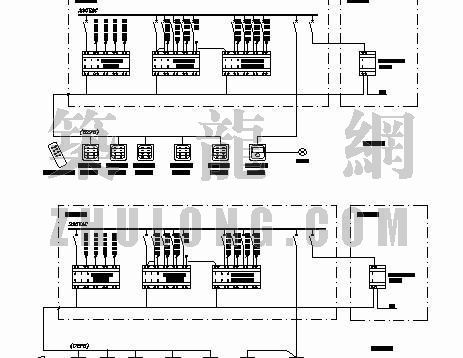 智能照明施工平面图资料下载-智能照明原理图纸