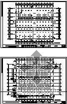 建筑图纸字体cad资料下载-某县商业交易城建筑图纸