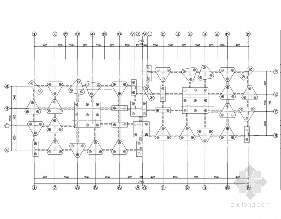 柱平面标注法图集资料下载-六层异形柱框架结构住宅施工图（带跃层）