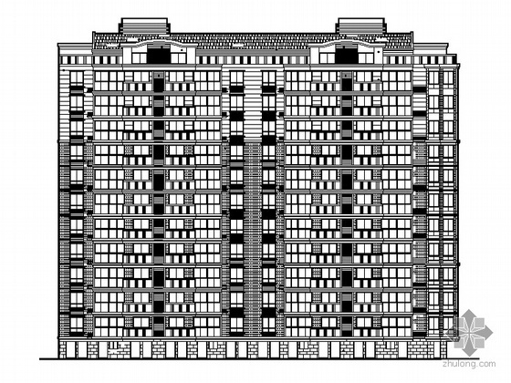 11层带阁楼设计图资料下载-[南通]某十一层住宅楼（带阁楼）建筑施工图