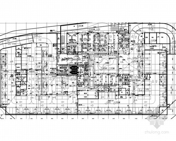 多层办公楼施工网络图资料下载-[上海]多层办公楼建筑空调通风系统设计施工图（地源热泵）