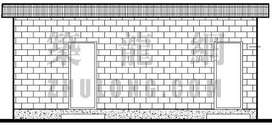AAA级公厕施工图资料下载-天津某小学简易公厕建筑施工图（全图）