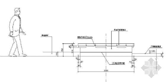 圆形花坛景观方案资料下载-中心花园圆形花坛详图