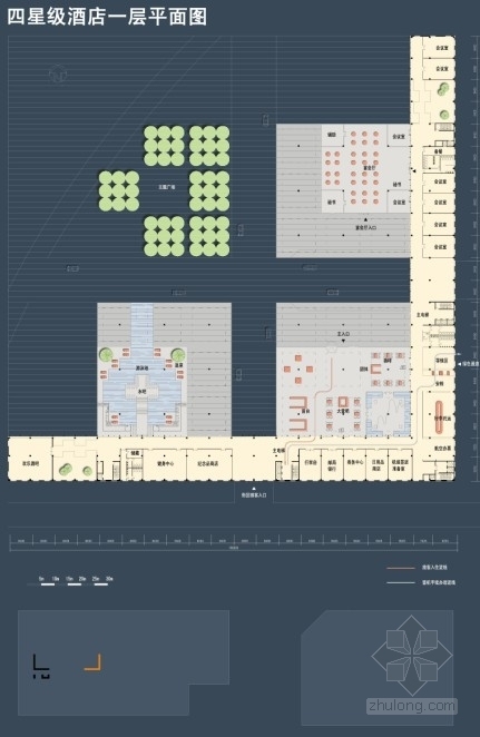 [北京]大型机场规划及单体设计方案文本-机场平面图
