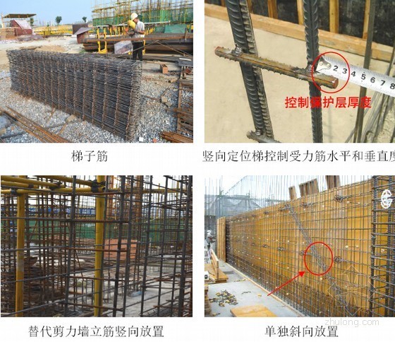 名企编制建筑工程施工现场具体实施标准化图集（附图丰富 152页）-剪力墙钢筋绑扎