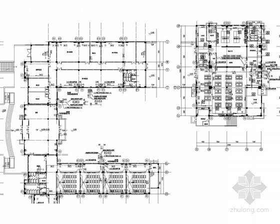 三层教学楼施工图设计资料下载-[山东]小学教学楼采暖系统设计施工图