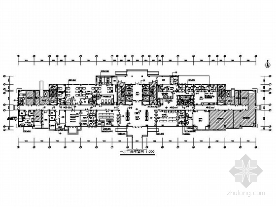 江西二级甲等综合性医院资料下载-[滁州]县级二级甲等综合性医院医技楼室内装修图（含效果）