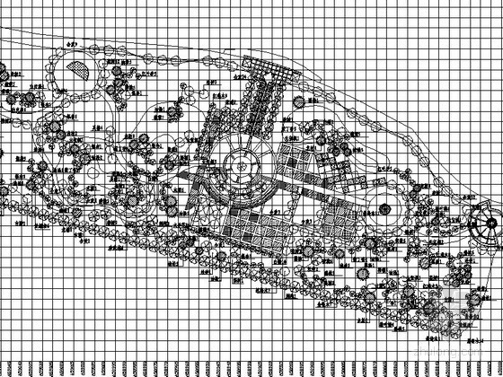 公园广场详图资料下载-北方公园广场景观设计施工图全套