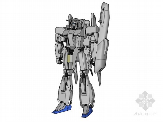 sketchup人模型资料下载-战斗机器人SketchUp模型下载