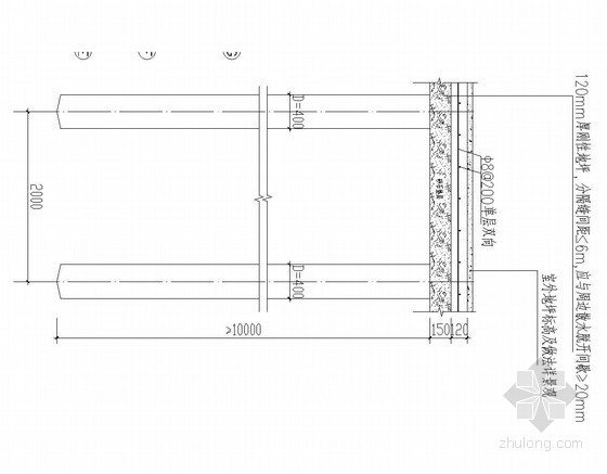 建筑地基沉陷资料下载-砂石桩复合地基施工图