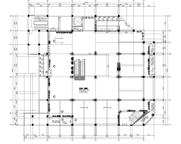 足浴店CAD施工图资料下载-美特斯邦威旗舰店整套施工图设计（附单层鸟瞰图）