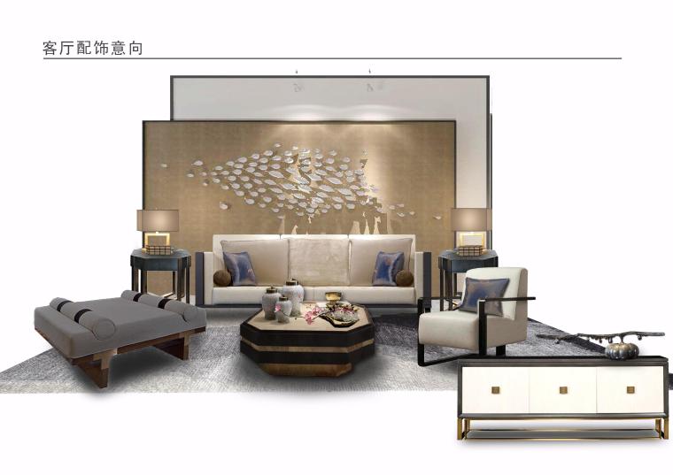上海样板房设计方案文本资料下载-知名地产新东方主义样板房设计方案文本