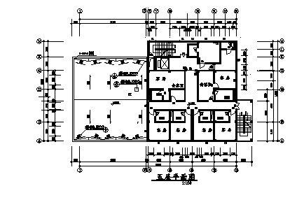 某十二层酒店施工设计CAD（无大样） (4)