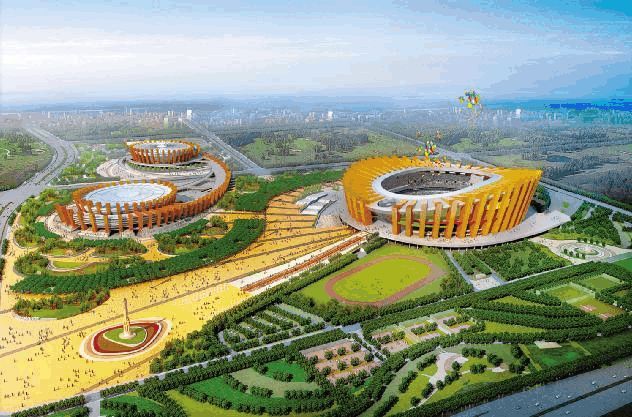 体育场运动场施工组织设计资料下载-[内蒙古]某中心体育场给排水施工组织设计
