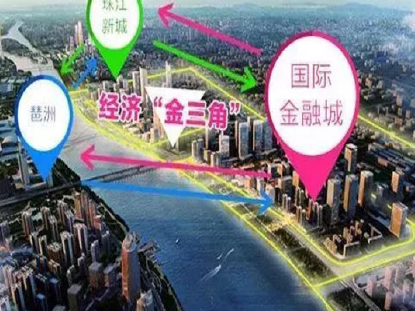 市政道路下穿框架桥资料下载-广州琶洲要通9条市政道路和8条地铁 中东区规划升级