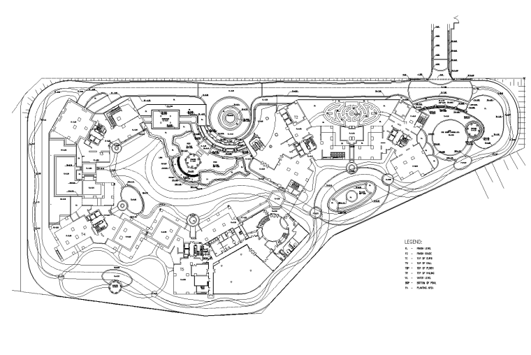 印度卢平研究中心景观设计资料下载-[广东]深圳卢峰翠苑全套居住区景观设计CAD施工图