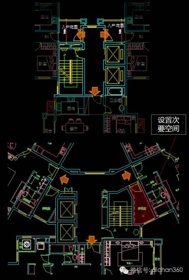 [多图]快收藏!    一梯三户是这样布局的_19