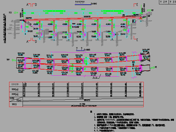 4x30跨桥梁施工图资料下载-先简支后连续（4x30+4x30）m后张法预应力T梁桥CAD图纸78张（附计算表格23张）