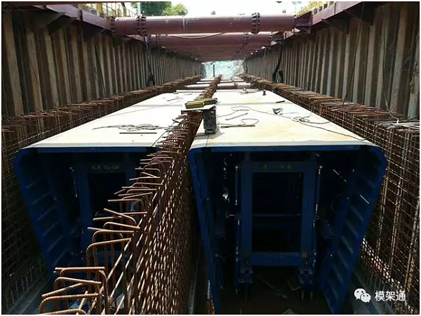 现浇剖面图纸资料下载-城市地下管廊现浇施工支模“神器”原理及应用详解