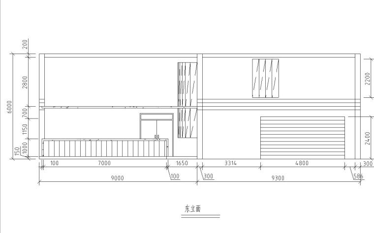 三层中式别墅土建施工图资料下载-现代风格二层别墅建筑施工图设计