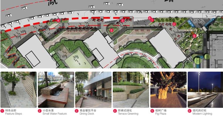 [重庆]鹏汇商业总体景观概念方案文本（PDF+150页）-商业街设计