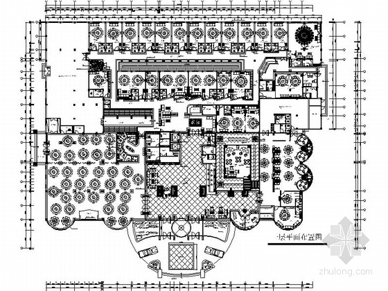 五星级酒店商务套房施工图资料下载-[福建]商业繁华地带黄金假日豪华五星级酒店装修施工图