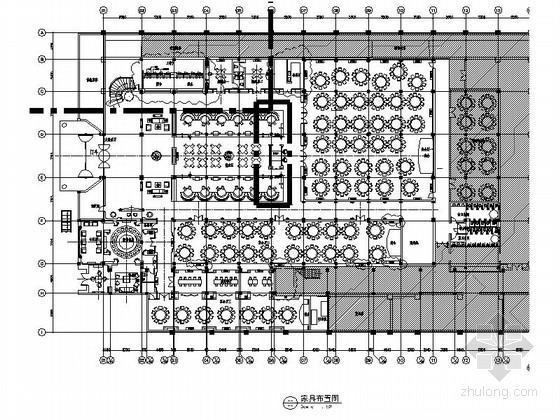 一层施工设计方案含横道图资料下载-[上海]豪华酒店一层装饰改建施工图（含效果)