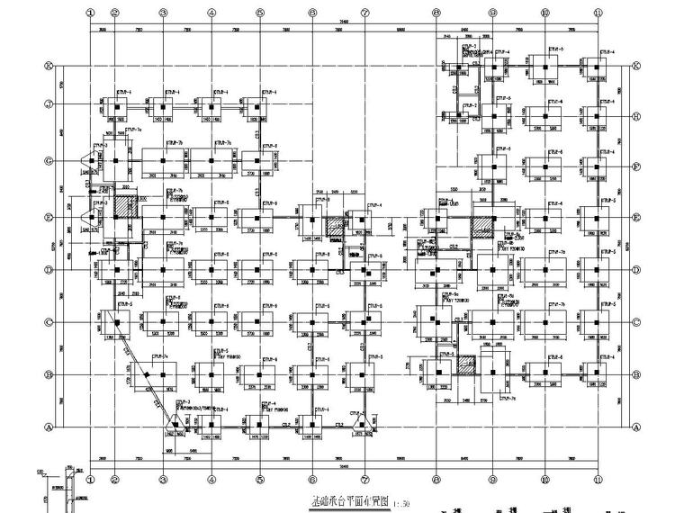 五层框架结构平面图资料下载-[江苏]五层框架结构经济开发区工厂结构施工图