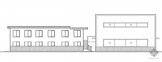 某学校二层体育器材室建筑设计方案