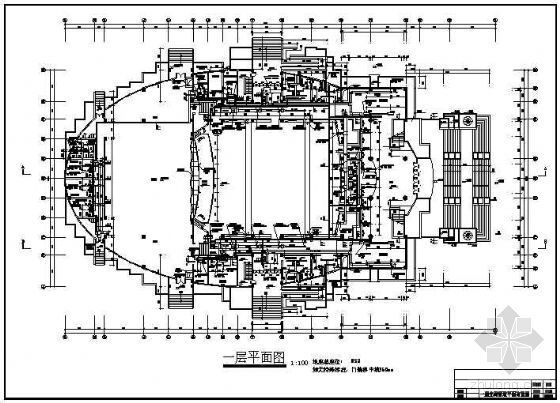 影剧院设计案例分析资料下载-影剧院中央空调设计图