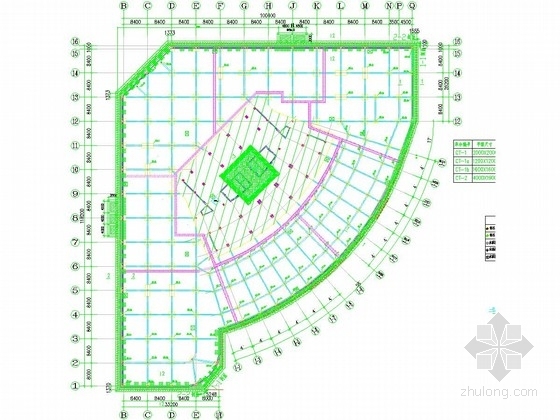 排桩加内支撑施工资料下载-[浙江]深基坑单排桩加内支撑支护施工图