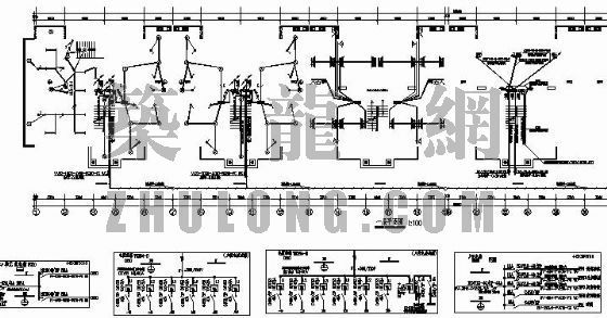 广州住宅项目电气图纸资料下载-六层住宅的电气图纸