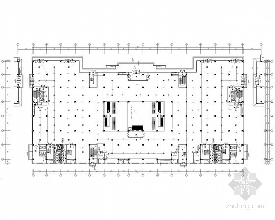 陕西橡胶坝施工图资料下载-[陕西]商业综合楼电气施工图（甲级院最新设计）