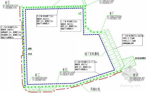 深基坑抗滑桩支护施工方案资料下载-[贵州]19米深基坑排桩式预应力锚索挡墙支护施工组织设计