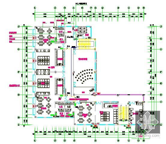 [重庆]镇中心幼儿园室内装饰及室外景观工程量清单计价实例(含施工图纸)-二层配电箱平面图