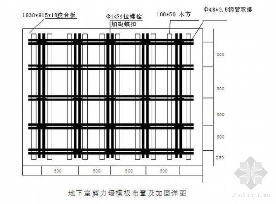 高支模的计算资料下载-广州某住宅项目高支模施工方案（木胶合板 计算）