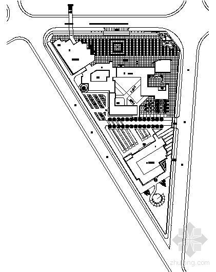 小学校园景观施工图资料下载-河南私立小学环境景观施工图